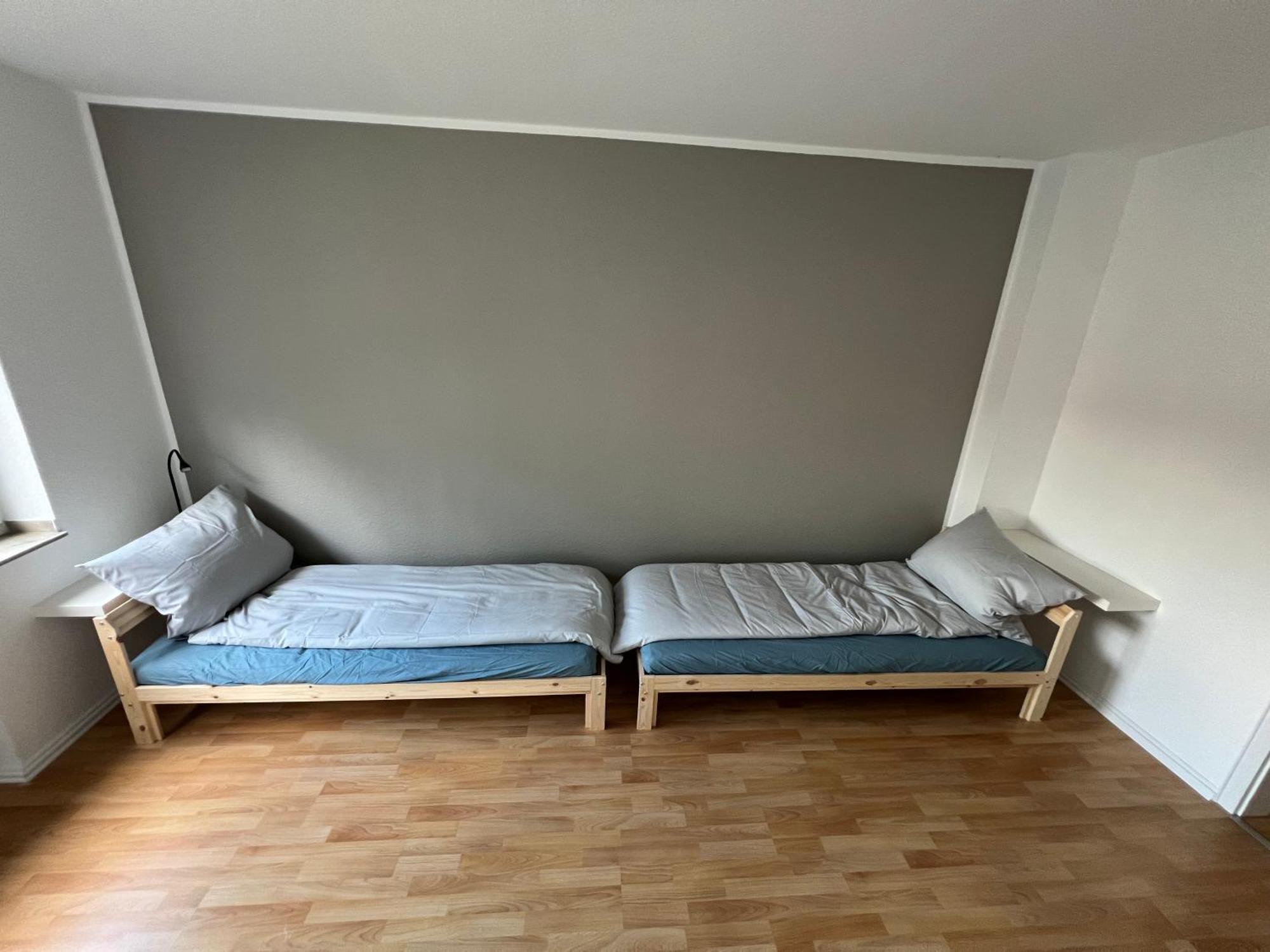 Emas4 Wohnung Mit 2 Einzelbetten, Kueche 克雷费尔德 外观 照片